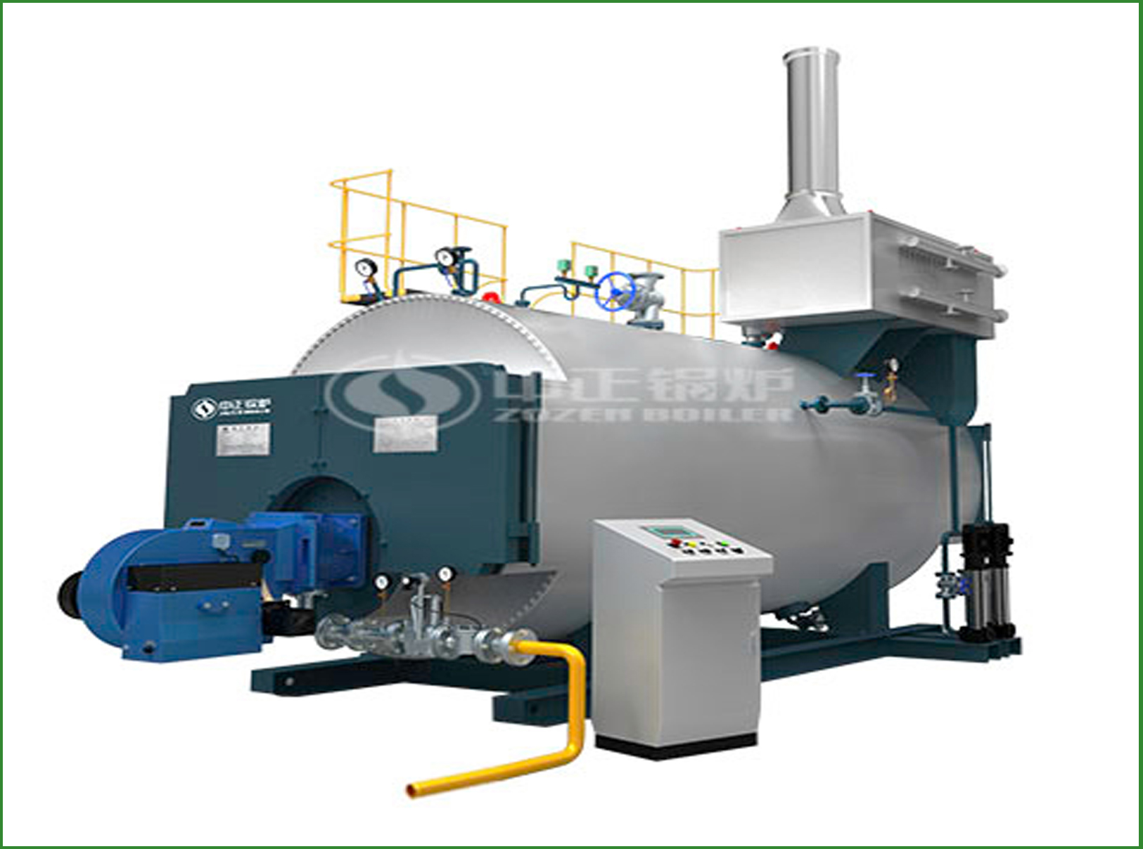 WNS series gas-fired (oil-fired) hot water boiler