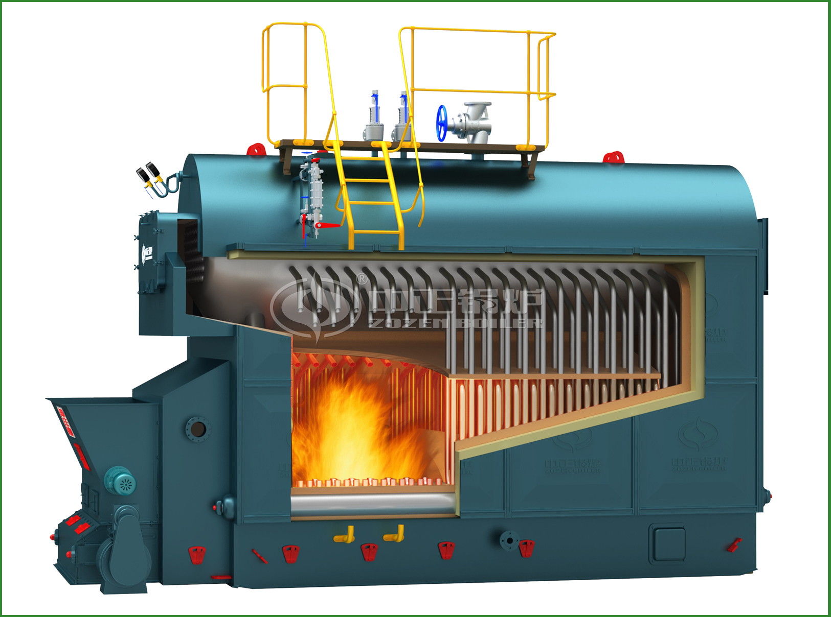 DZL Series Biomass-Fired Hot Water Boiler