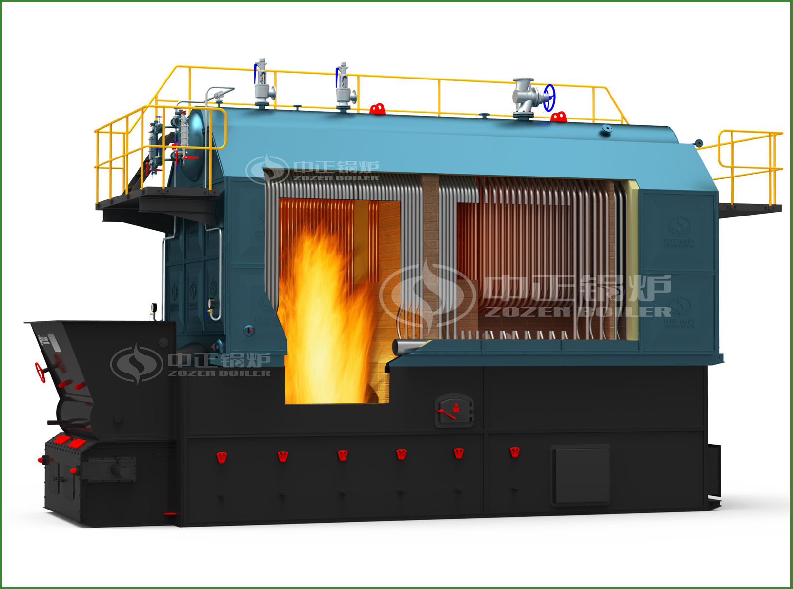 SZL Series Biomass-Fired Hot Water Boiler