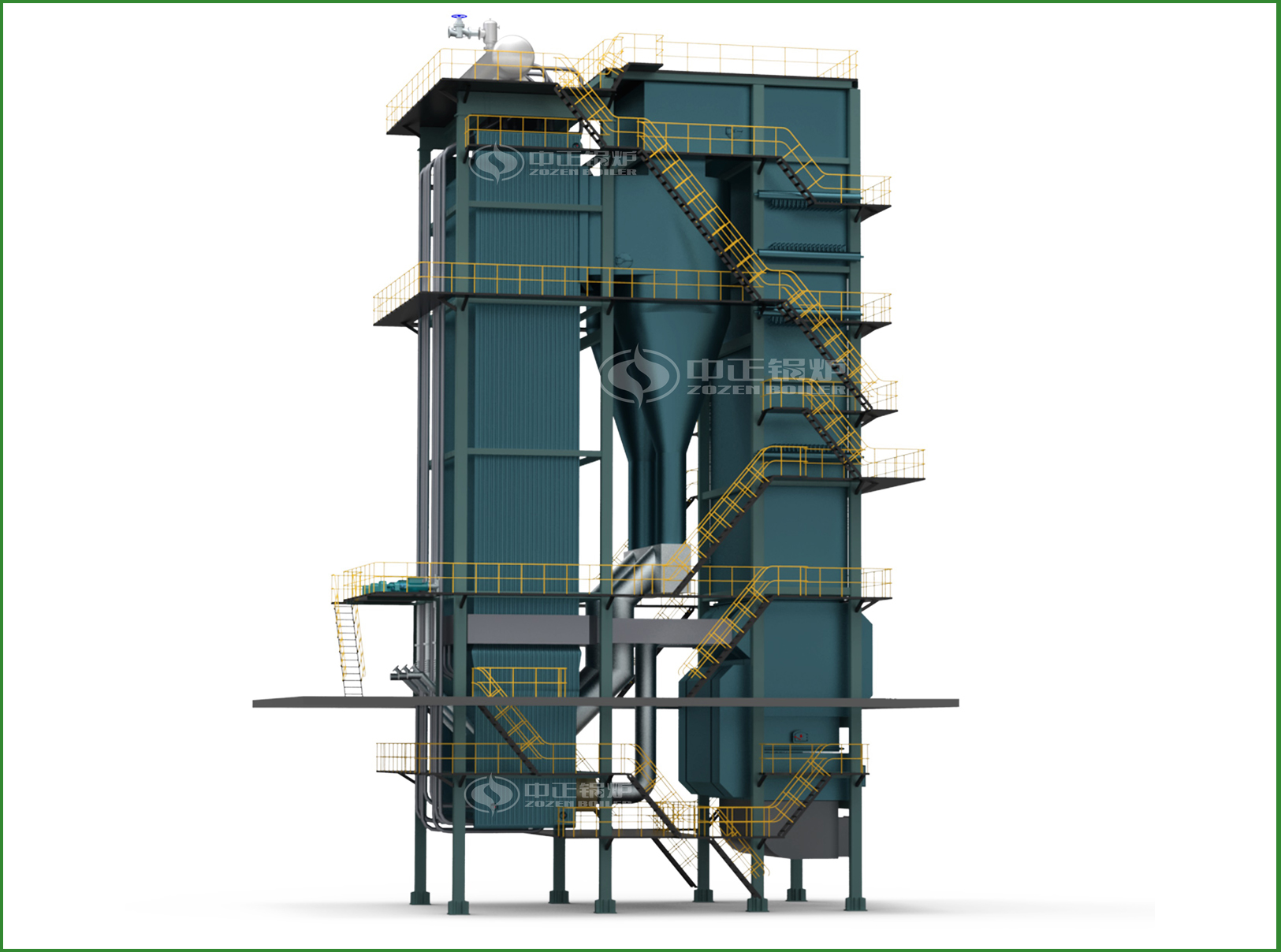 DHX Coal-Fired CFB (Circulating Fluidized Bed) Steam Boiler